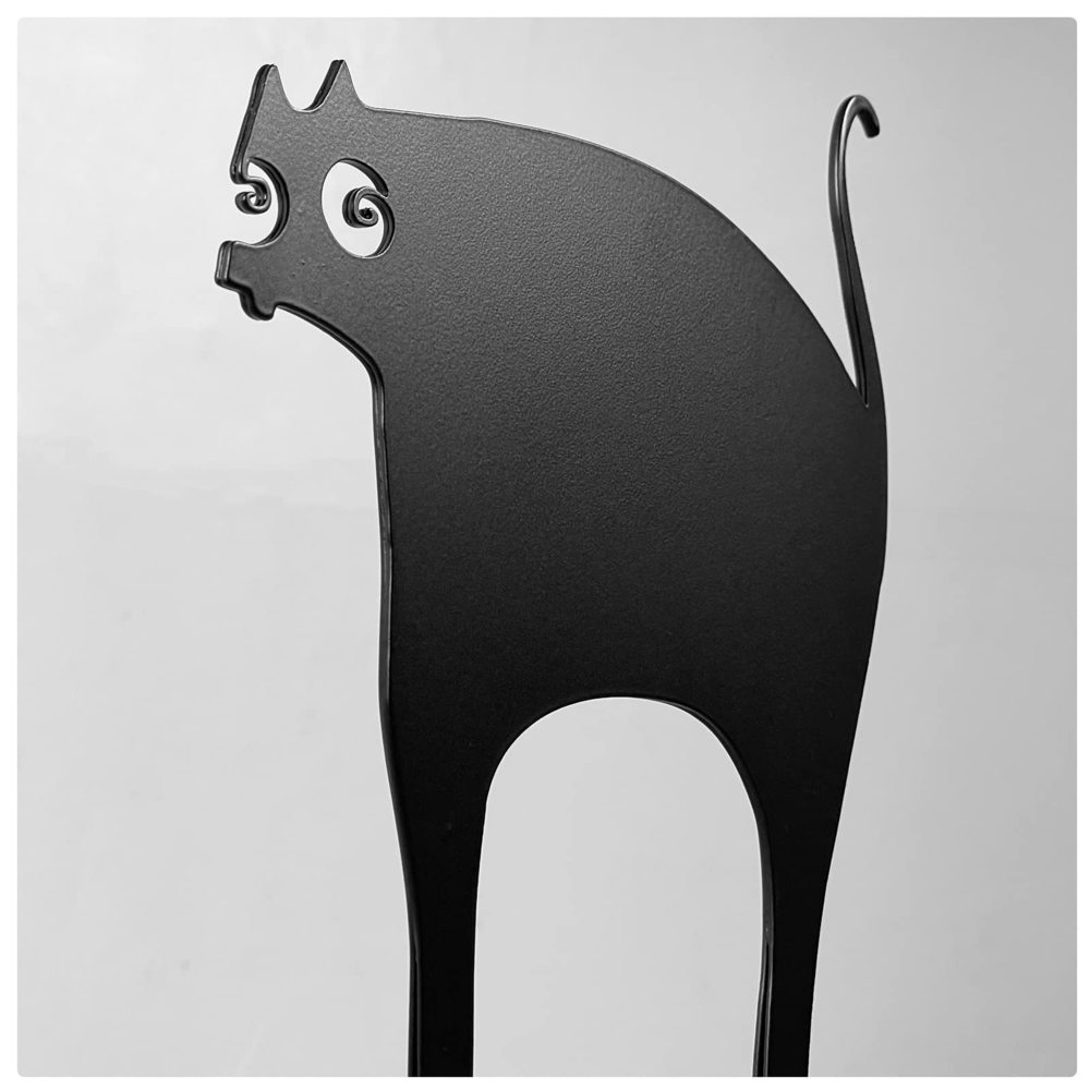 Dog Minimalist Art Wall Sculpture, Abstract Metal Wire Geometric Line Drawing🐯 - Picture 4 of 5